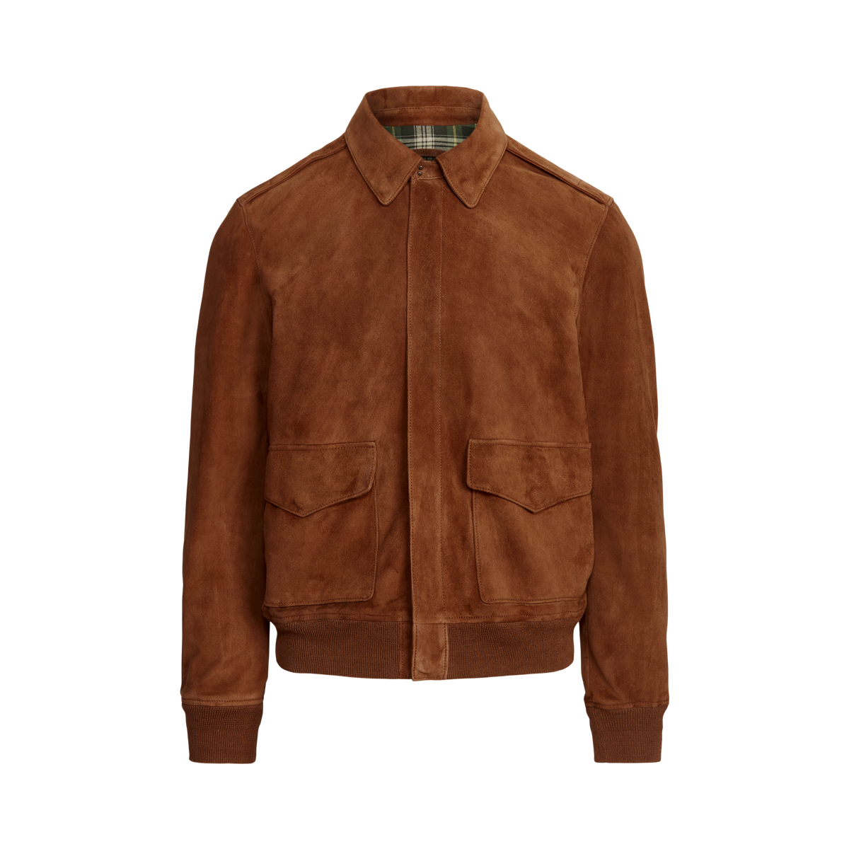 Ralph lauren suede bomber jacket sale
