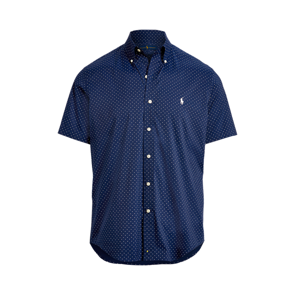 Classic Fit Dot Performance Twill Shirt