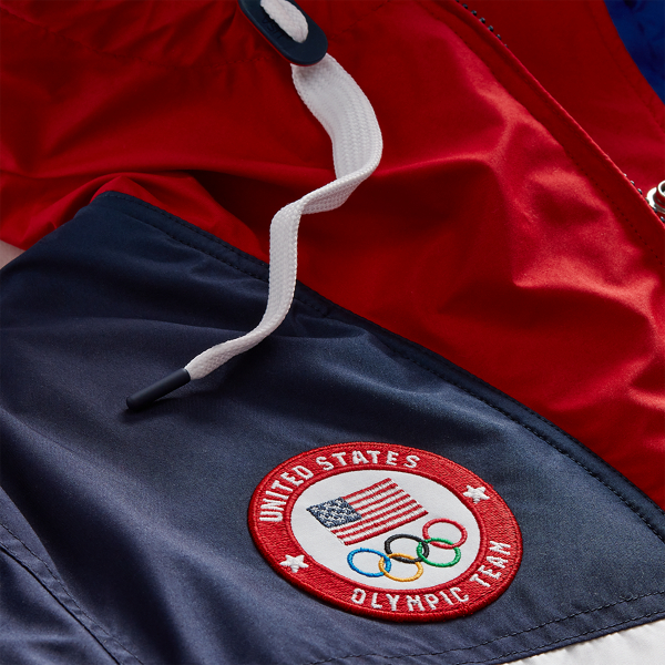 Ceramic White Multi Team USA Opening Ceremony Anorak Polo Ralph Lauren 9