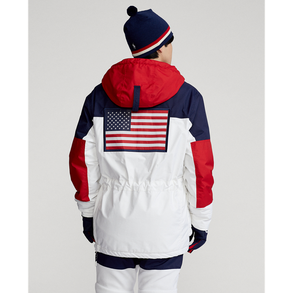 Ceramic White Multi Team USA Opening Ceremony Anorak Polo Ralph Lauren 5