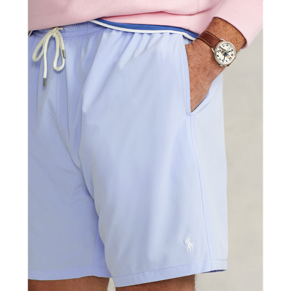 Office Blue Traveler Swim Trunk Big & Tall 6