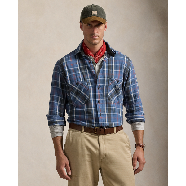 Plaid Flannel Workshirt