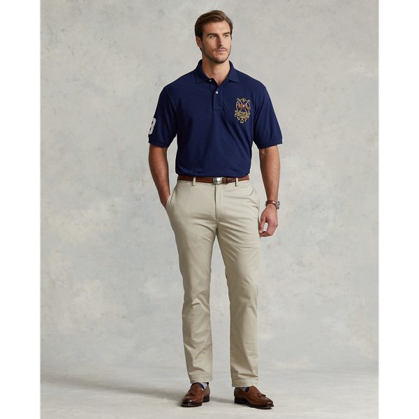 Newport Navy Triple-Pony Mesh Polo Shirt Big & Tall 4