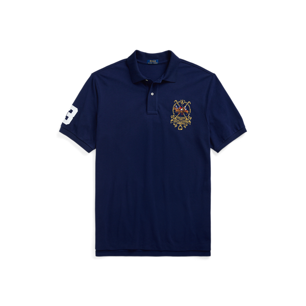 Newport Navy Triple-Pony Mesh Polo Shirt Big & Tall 2