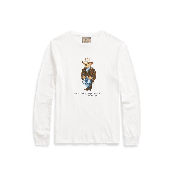 Ralph lauren teddy bear long sleeve on sale