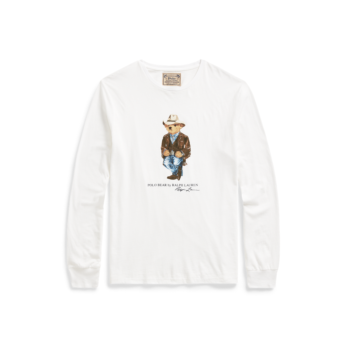 Ralph lauren polo bear long sleeve on sale