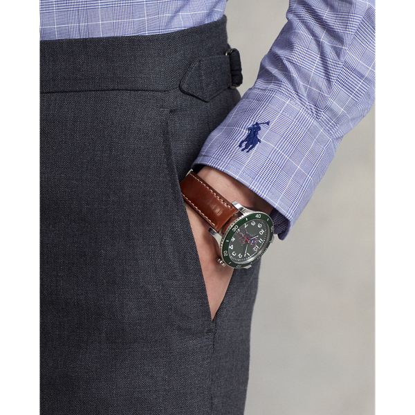 Custom Fit Plaid Twill Shirt