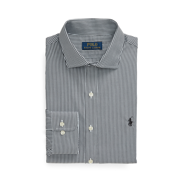 Regent Custom Fit Striped Poplin Shirt Ralph Lauren