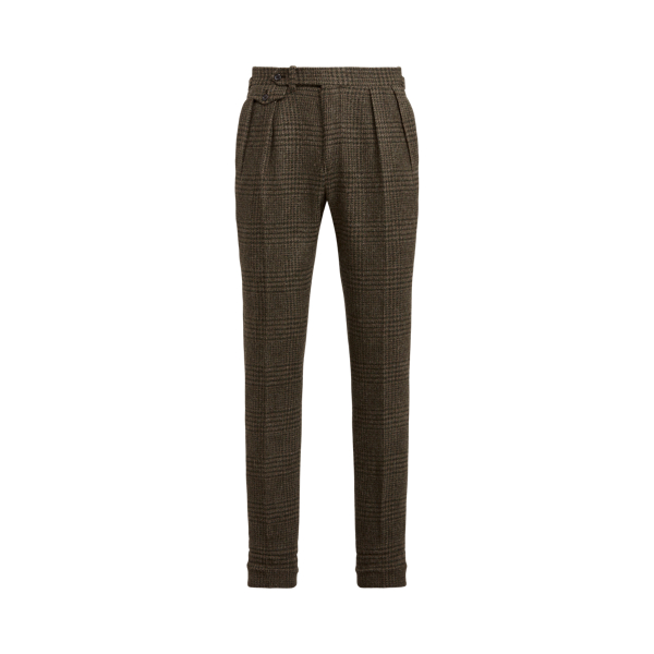 Glen Plaid Tweed Suit Trouser Polo Ralph Lauren 1