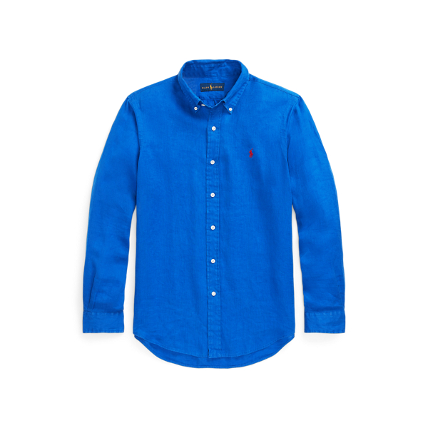 Custom Fit Linen Shirt Polo Ralph Lauren 1