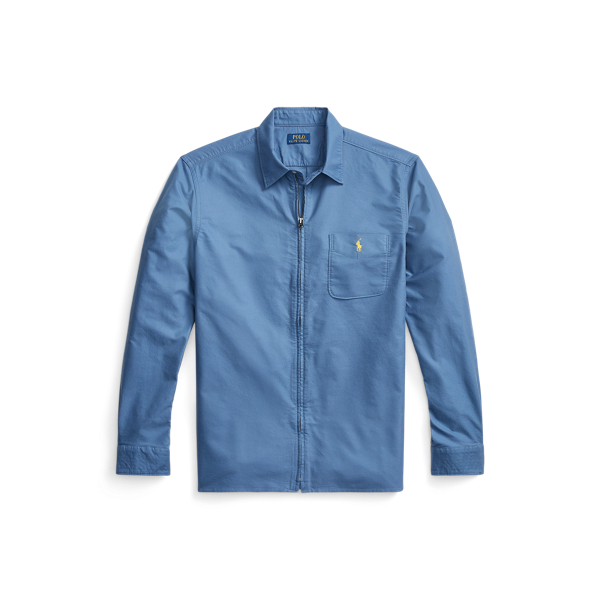 Oxford Full-Zip Overshirt