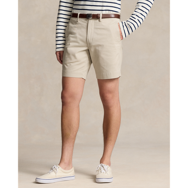 Stretch-Straight-Fit Chinoshorts Polo Ralph Lauren in Classic Stone 4