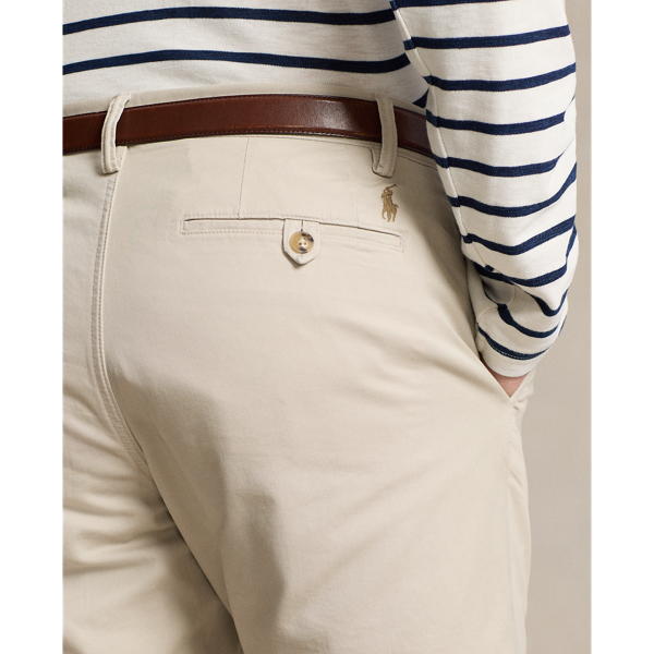 Stretch-Straight-Fit Chinoshorts Polo Ralph Lauren in Classic Stone 6