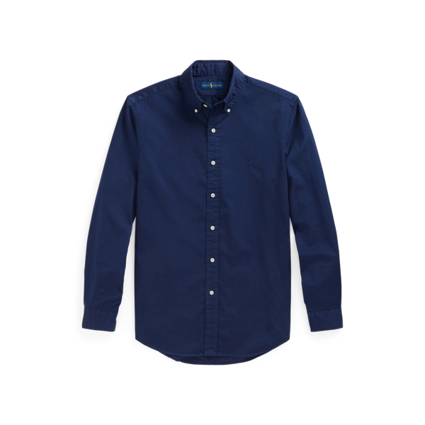 Polo ralph lauren slim fit twill shirt online