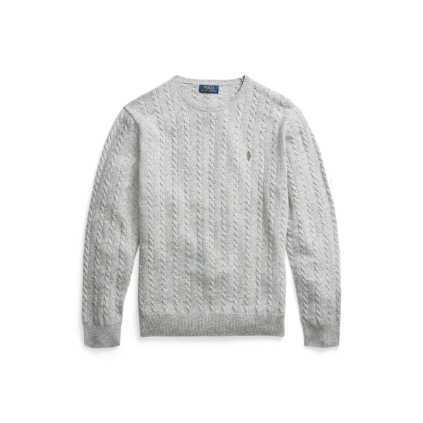 Maglia a trecce in lana e cotone Polo Ralph Lauren in 1