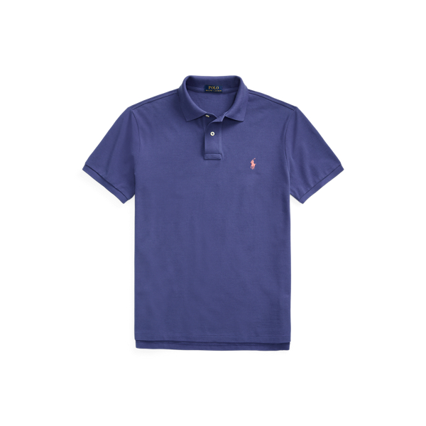 Custom Slim Fit Mesh Polo Shirt Polo Ralph Lauren 1