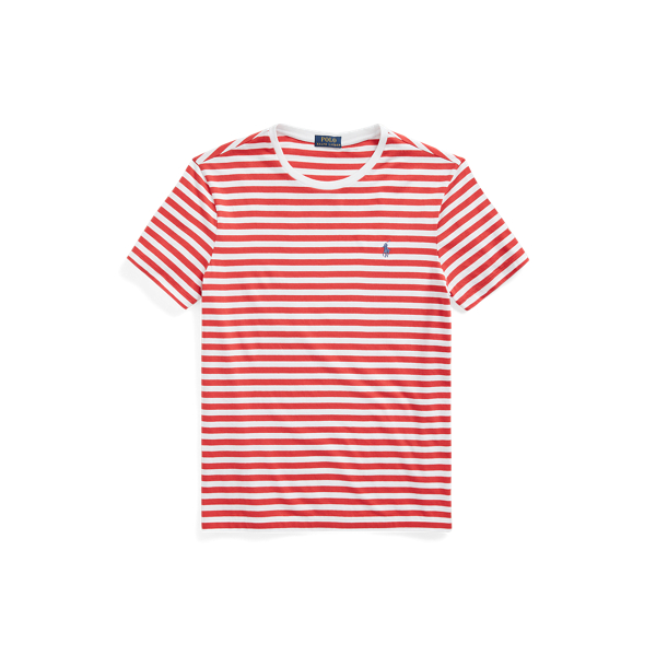 Custom Slim Fit Striped Jersey T-Shirt Polo Ralph Lauren 1