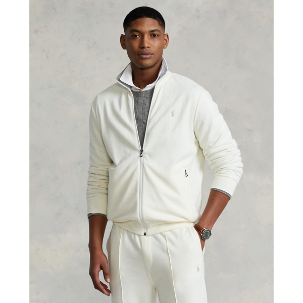 Jersey track jacket hot sale
