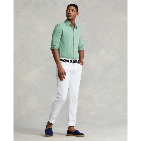 Outback Green Featherweight Mesh Shirt Polo Ralph Lauren 4