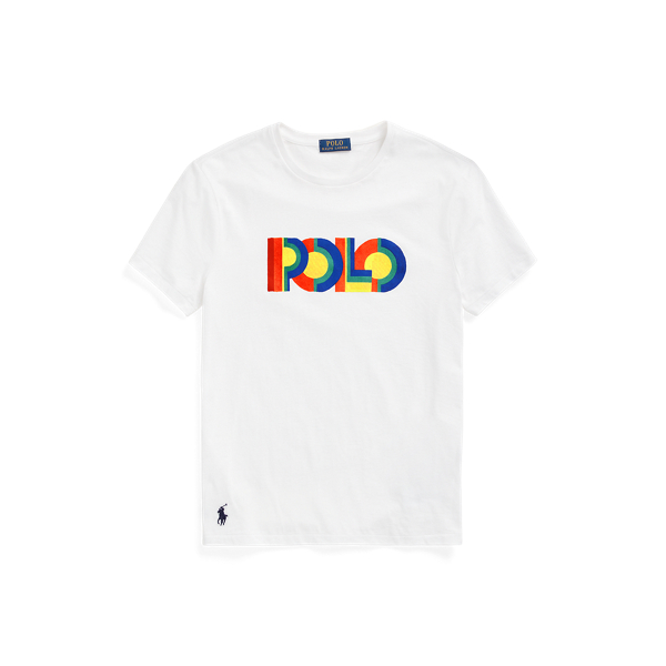 Custom slim fit jersey T-shirt met logo