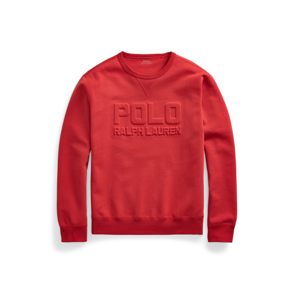 Logo-Embossed Double-Knit Sweatshirt Polo Ralph Lauren 1