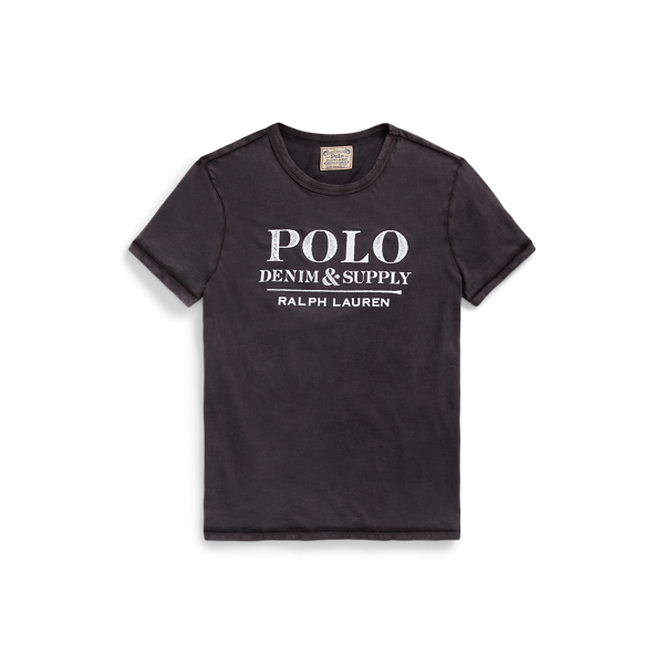 Custom Slim Fit Denim Supply T Shirt for Men Ralph Lauren UAE