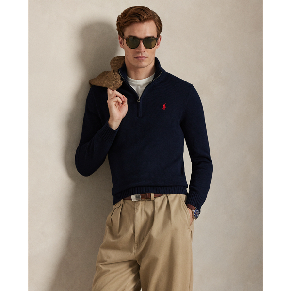 Baumwollpullover mit Halbrollkragen Polo Ralph Lauren in Jäger-Navy 7