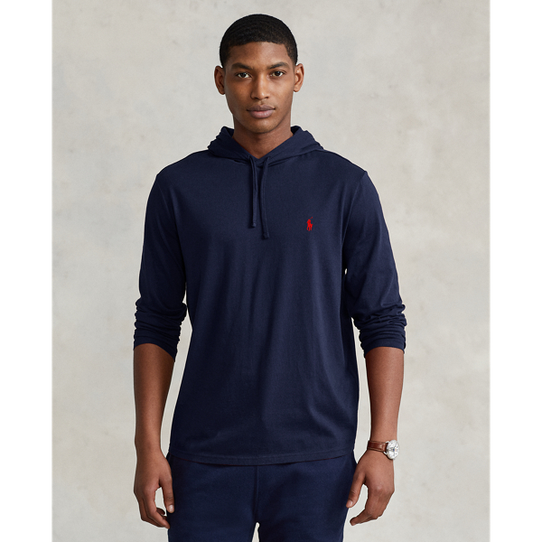 Ralph lauren long sleeve hooded t shirt on sale