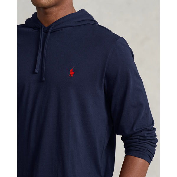 Ralph lauren hooded tshirt hotsell