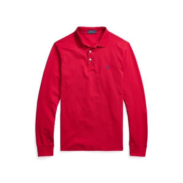 Polo coupe ajust&eacute;e en piqu&eacute; stretch Polo Ralph Lauren en 1