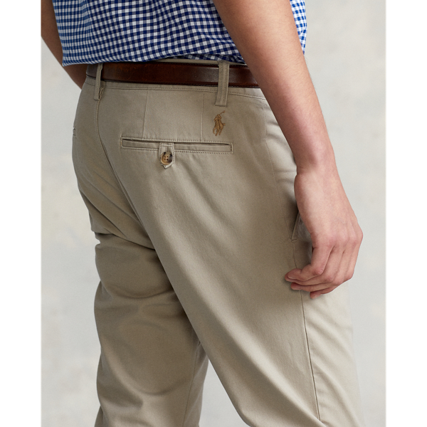 Pantalon chino slim stretch Polo Ralph Lauren en Kaki/Sable 6
