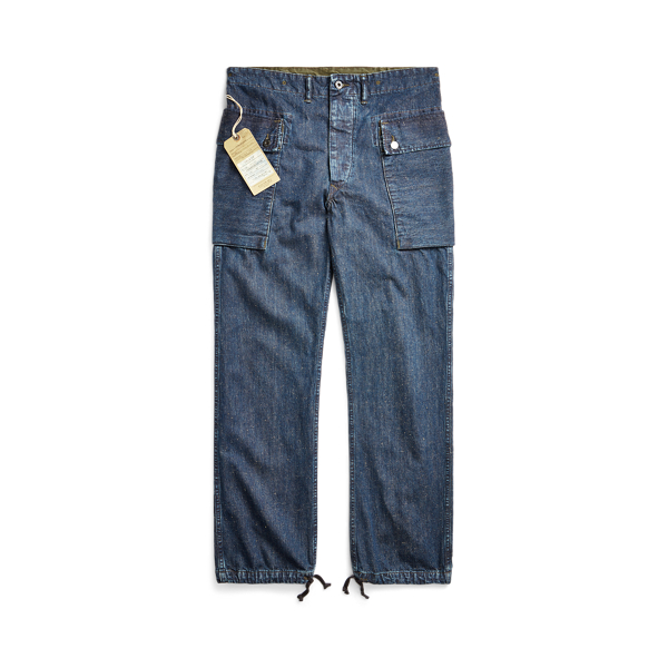 Denim Cargo Trouser