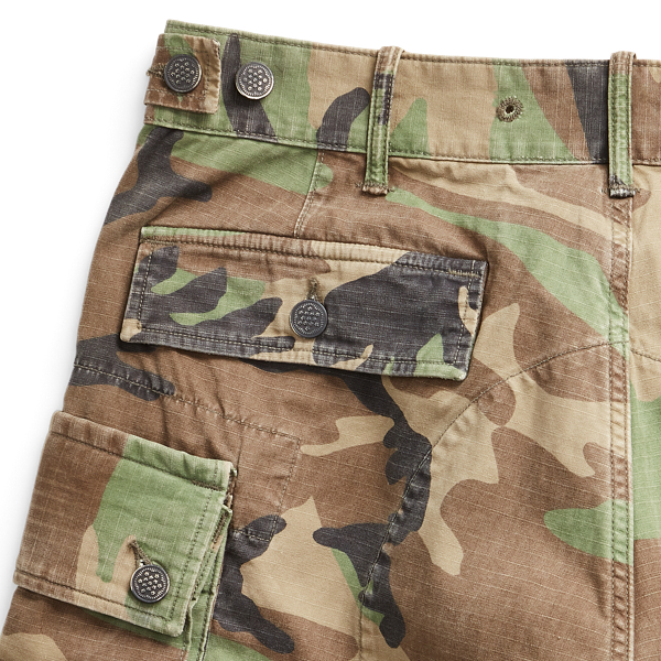 Camo Ripstop Cargo Short