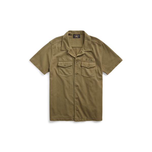 Jacquard-Knit Camp Shirt RRL 1