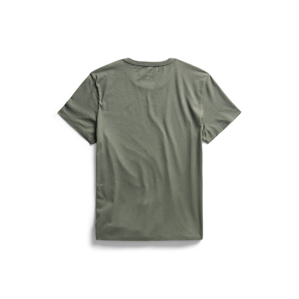 Tread Black Garment-Dyed Crewneck T-Shirt RRL 2