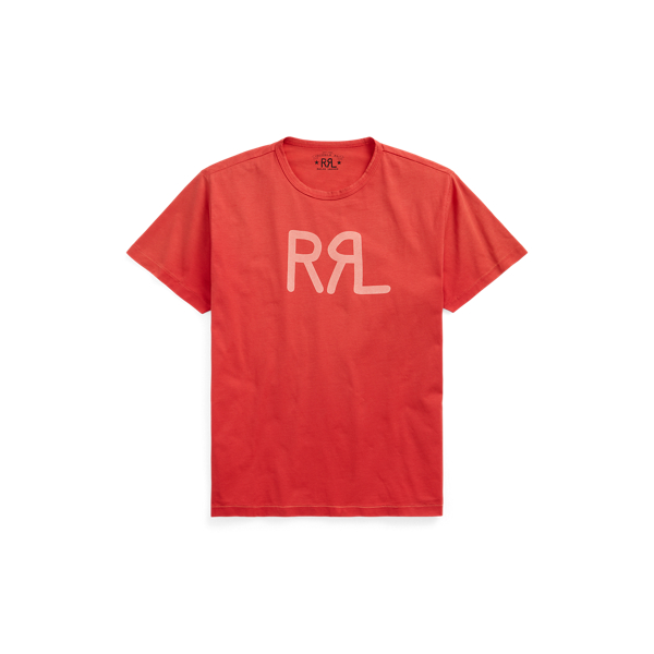 T-shirt em malha com log&oacute;tipo RRL em 1