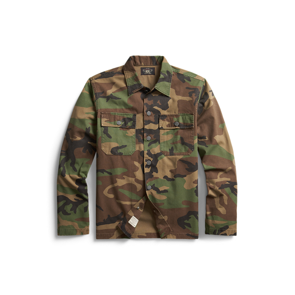 Camo Ripstop Overshirt RRL 1