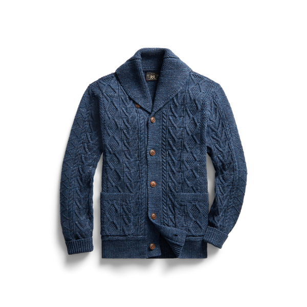 Ralph lauren men's shawl collar cardigan best sale