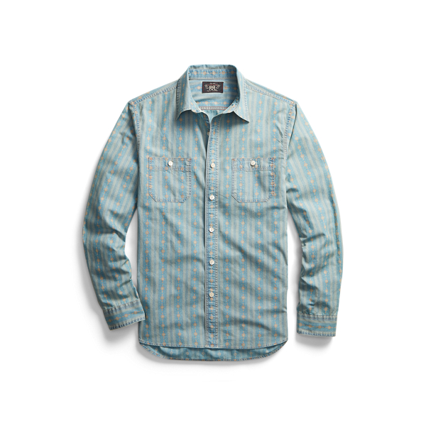 Arbeitshemd in Indigo RRL in 1