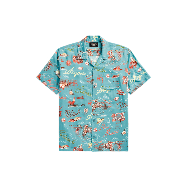 Print Camp Shirt RRL 1