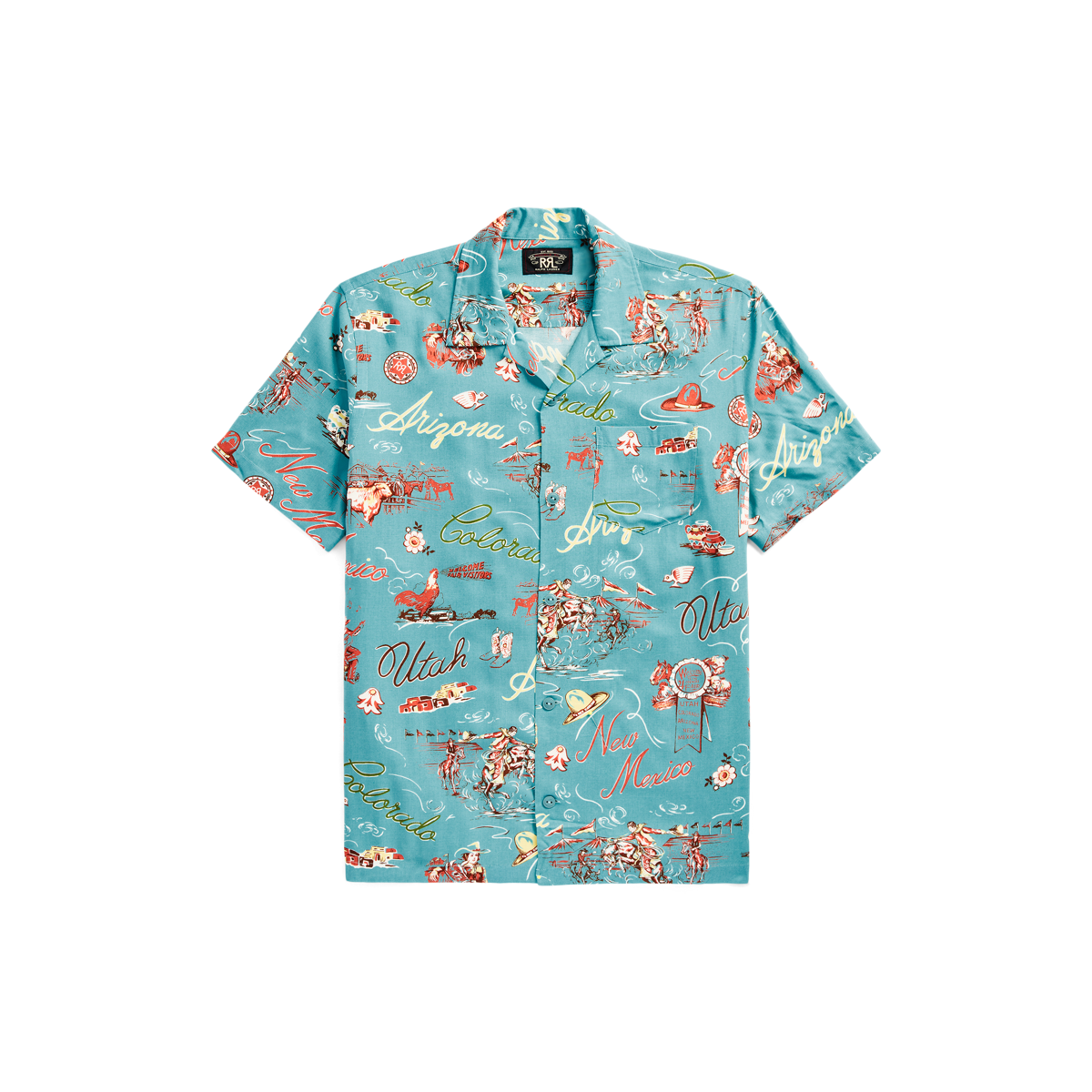 Rrl camp shirt top