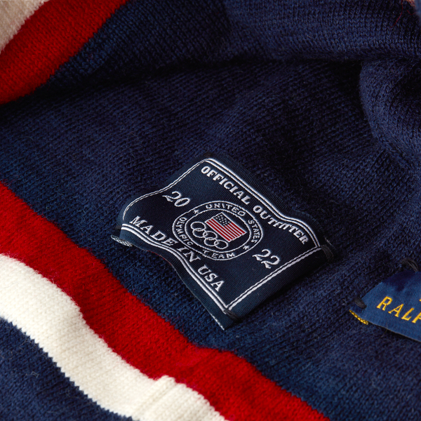 Navy Multi Team USA Closing Ceremony Beanie Polo Ralph Lauren 3