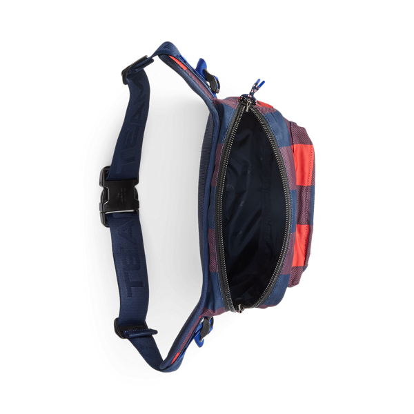 Red Buffalo Plaid/Navy Team USA Buffalo Check Waist Pack Polo Ralph Lauren 5