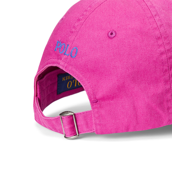 Baseballkappe aus Baumwollchino Polo Ralph Lauren in Lebhaftes Pink 3