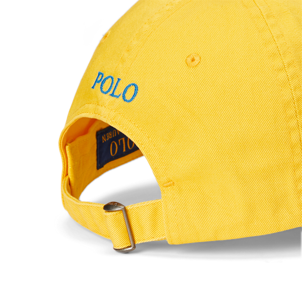 Yellow Fin The Iconic Cotton Chino Ball Cap Polo Ralph Lauren for fall 3