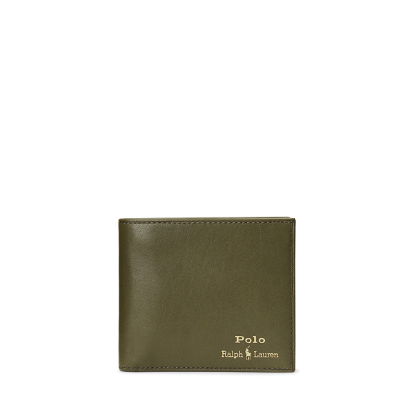 Leather Billfold Wallet Polo Ralph Lauren 1
