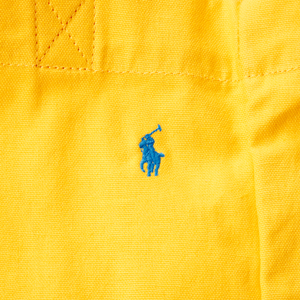 Yellow Fin Canvas Shopper Tote Polo Ralph Lauren 5
