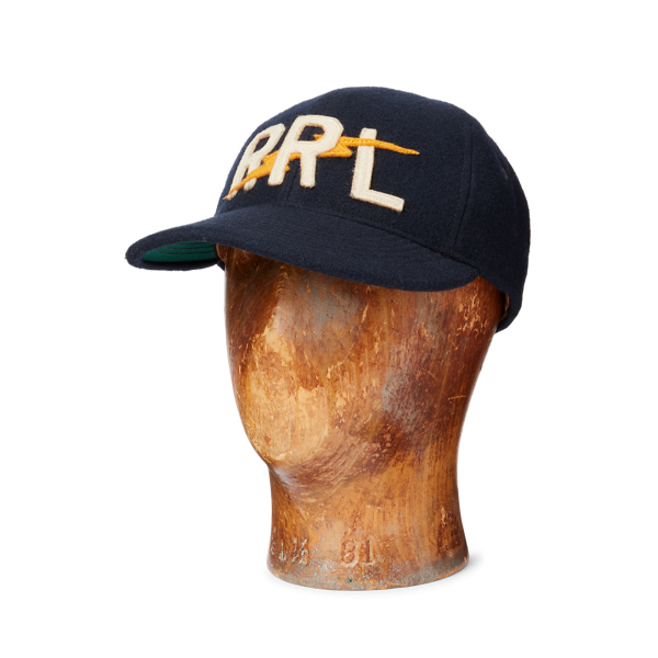 Filz-Baseballkappe mit Applikation