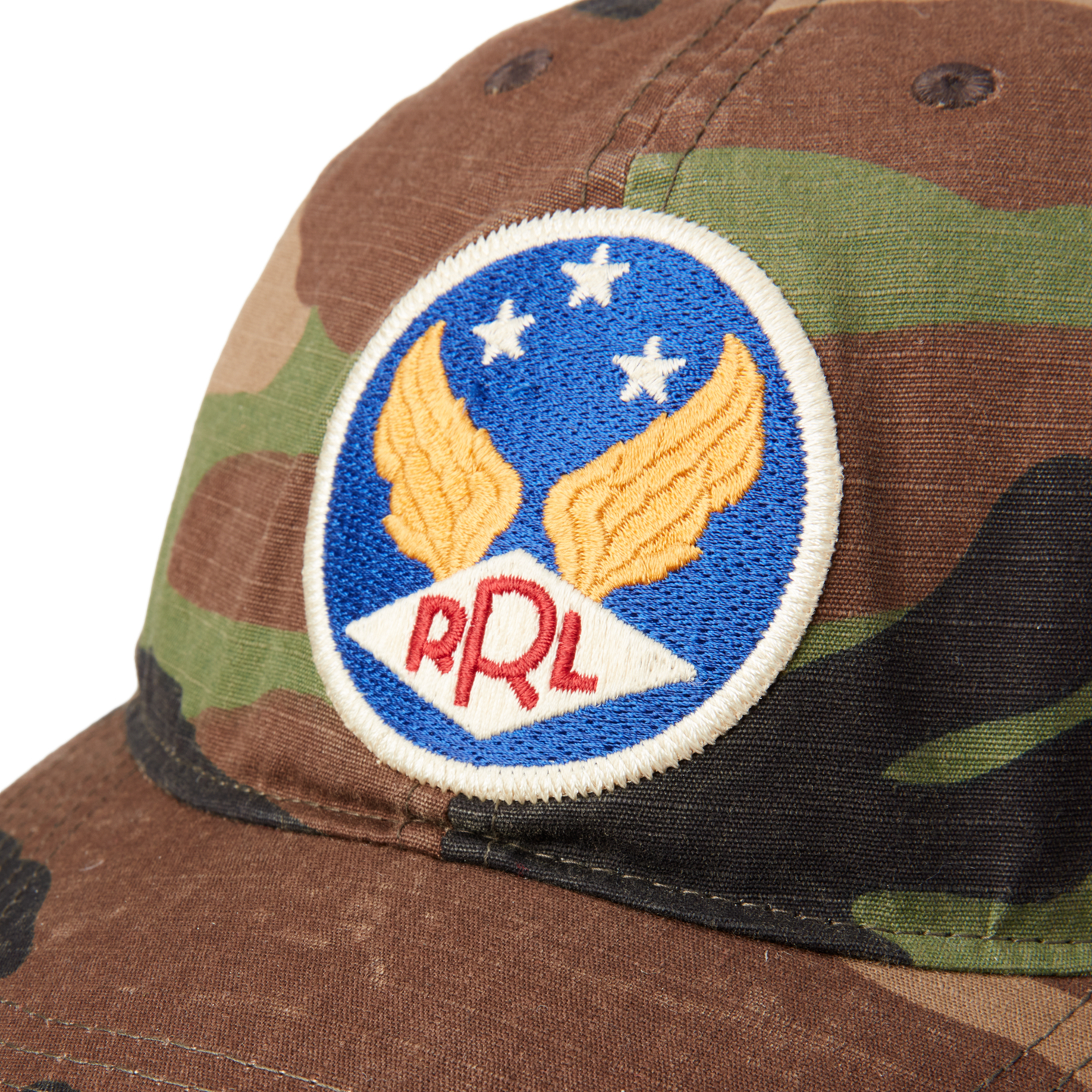 Мужская кепка Ralph Lauren Winged-Logo Camo Ball, цвет: Камуфляжный — фото 2