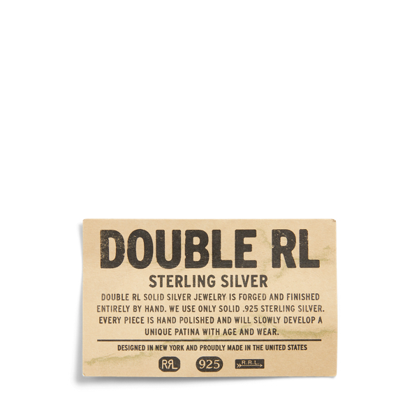 Collier en argent forgé à la main RRL en Argent 4